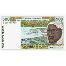 P810Te Togo - 500 Francs Year 1995